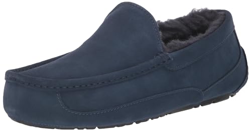 UGG Herren Ascot Hausschuh, Deep Ocean, 42 EU von UGG