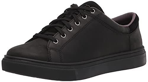 UGG Herren Baysider Low Weather Shoe, BLACK TNL LEATHER, 42 EU von UGG