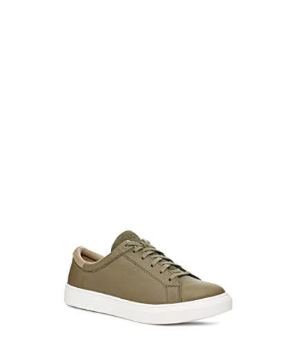 UGG Herren BAYSIDER Low Weather Sneaker, Moss Green Leather, 45 EU von UGG