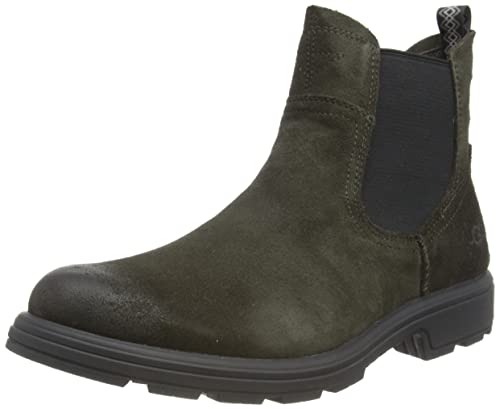 UGG Herren Biltmore Chelsea Boot, Dark Olive Suede, 41 EU von UGG