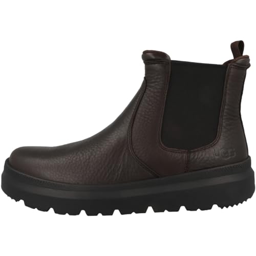 UGG Herren Burleigh Chelsea Mode-Stiefel, Schwarz, 42 EU von UGG