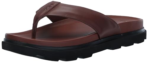 UGG Herren Capitola Flip Schiebe-Sandalen, Cognac, 42 EU von UGG