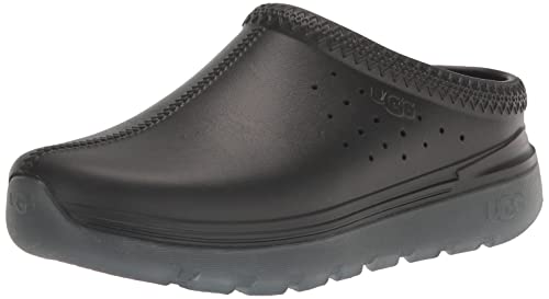 UGG Herren Flauschig in Form eines Puffs Schlupfschuhe, Schwarz, 42 EU von UGG