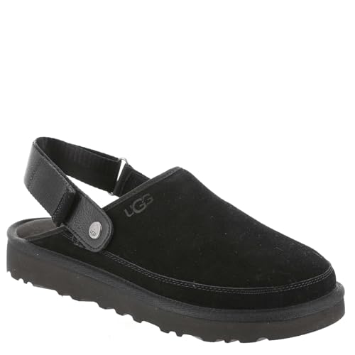UGG Herren Goldencoast Clog Schiebe-Sandalen, Black, 43 EU von UGG