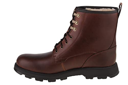 UGG Herren Kirkson Hiking, Winter Boots, Chestnut Leather, 45 EU von UGG