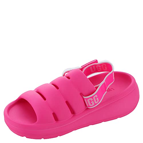 UGG Jungen Unisex Kinder Sport Yeah Sandale, Taffy PINK, 24 EU von UGG