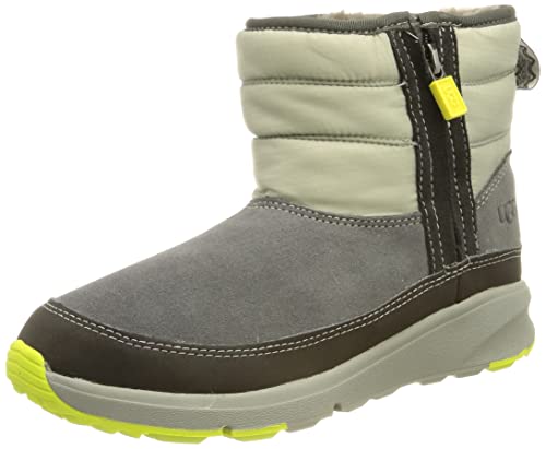 UGG Jungen Unisex Kinder Truckee Weather Stiefel, Grey Multi, 23.5 EU von UGG