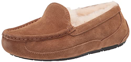 UGG Unisex Kinder Ascot Slipper, Chestnut Suede, 33.5 EU von UGG