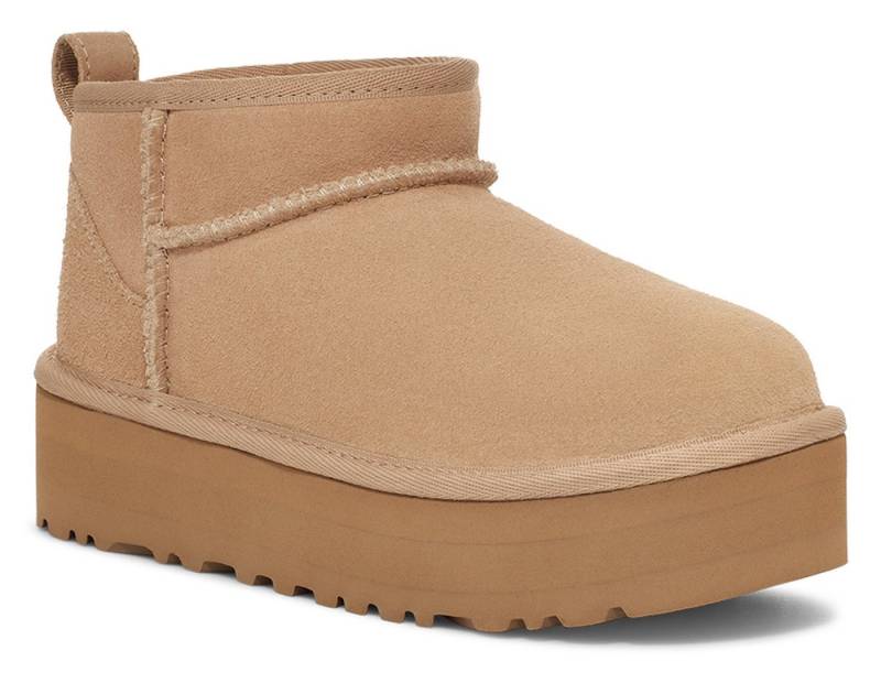 UGG KIDS' CLASSIC ULTRA MINI PLATFORM Schlupfboots, Plateaustiefel, Boots, Winterboots mit Plateau von UGG