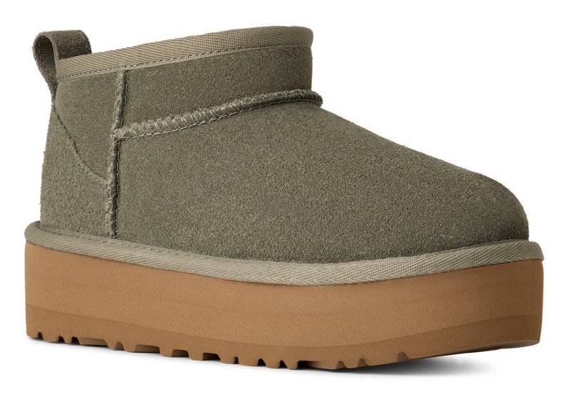 UGG KIDS' CLASSIC ULTRA MINI PLATFORM Schlupfboots, Plateaustiefel, Boots, Winterboots mit Plateau von UGG