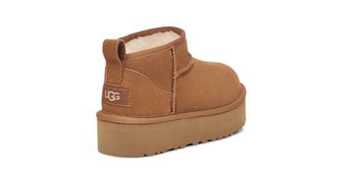 UGG Kids Classic Ultra MINI PLATF Boots, kastanienbraun, 31 EU von UGG