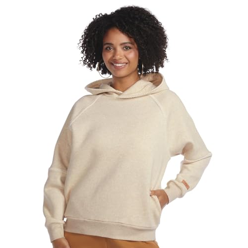 UGG Klassischer Damen-Kapuzenpullover, Sand Heather, M von UGG