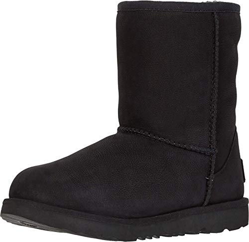 UGG Mädchen Klassisches Wetter Kurz Mode Stiefel, Schwarz, 22 EU von UGG