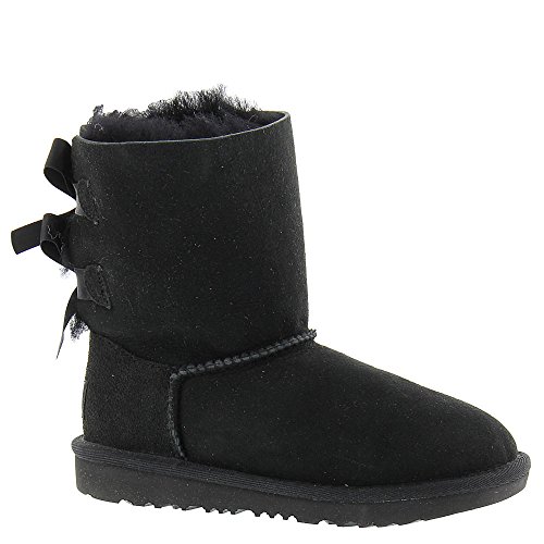 UGG Unisex Kinder Mini Bailey Bow Ii Pull-On Boot, Schwarz, 23.5 EU von UGG