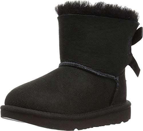 UGG Kleinkind Mini Bailey Bow Ii Pull-On Boot, Schwarz (BLK), 25 EU von UGG