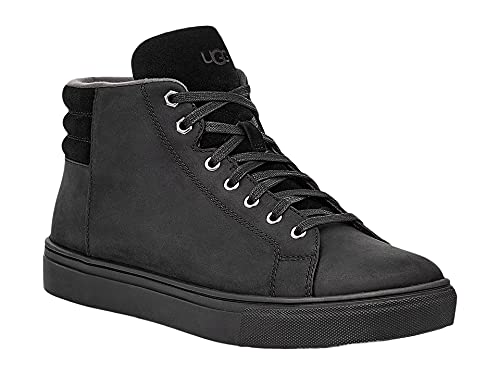 UGG Herren Baysider High Weather Shoe, Black Tnl Leather, 46 EU von UGG