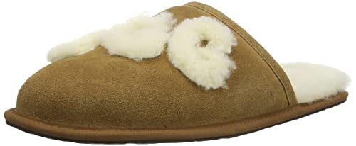 UGG MEN'S SCUFF LOGO SHEEPSKIN SLIPPER CHESTNUT 41 EU von UGG