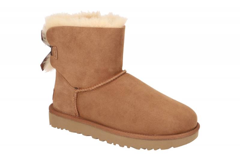 UGG MINI BAILEY BOW II 1016501 CHE braun - Winterstiefel f?r Damen von UGG