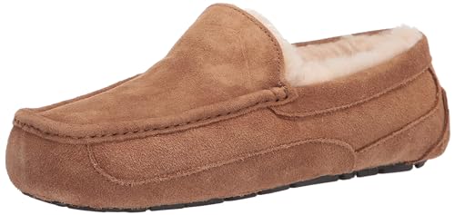 UGG Herren Ascot Slip on Slipper, Chestnut, 48.5 EU von UGG