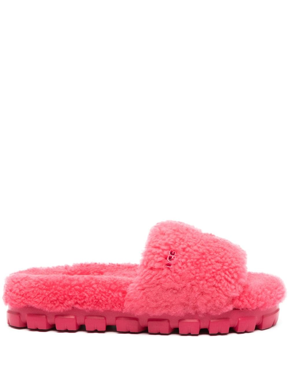 UGG Maxi Curly Scuffetta Pantoletten - Rosa von UGG