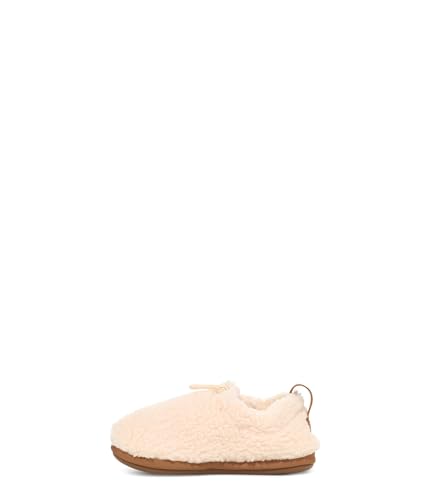 UGG Plushy Slipper Hausschuh, Natural/Chestnut, 32.5 EU von UGG