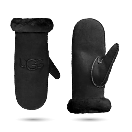 UGG Sheepskin Embroider Mitten Fäustlinge - L/XL von UGG