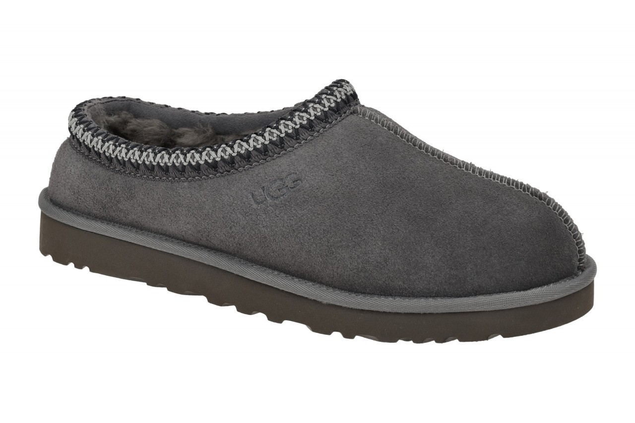 UGG TASMAN 5950 DGRY dunkel-grau - bequeme Slipper f?r Herren von UGG