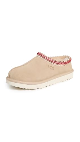UGG Tasman Ii Damen Hausschuhe, Sand/Dunkle Kirsche, 40 EU von UGG