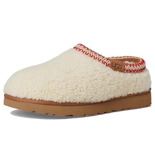 UGG Damen Tasman Maxi Curly Hausschuh, Natural, 43 EU von UGG
