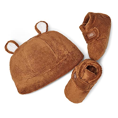 UGG Unisex Baby BIXBEE AND BEANIE BOOT, Chestnut, 16 EU von UGG