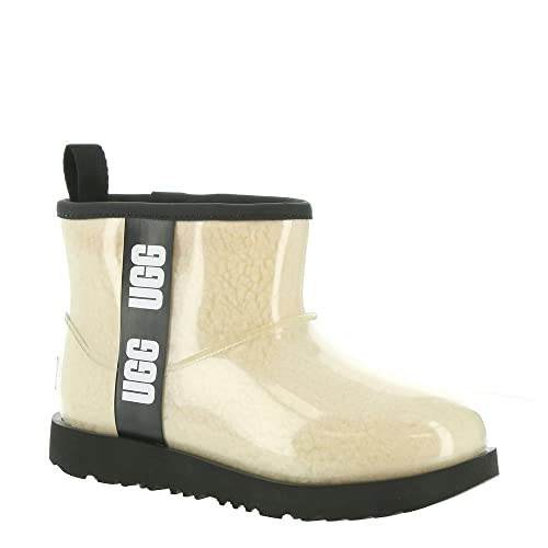 UGG Unisex Kinder Clear Mini Ii Classic Boot, Natural Black, 32.5 EU von UGG