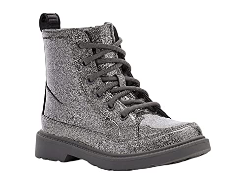 UGG Unisex Kinder Robley Glitter Fashion Boot, Charcoal, 22 EU von UGG