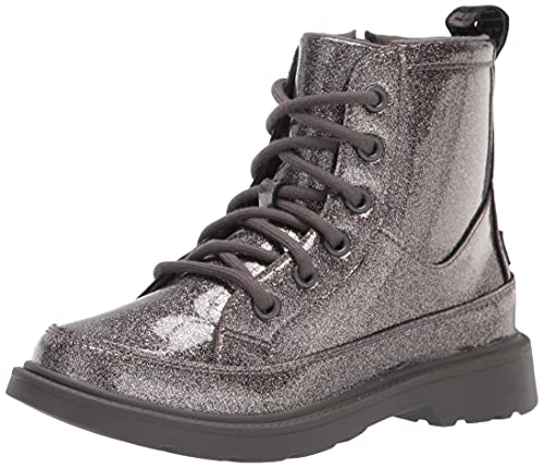 UGG Unisex Kinder Robley Glitter Fashion Boot, Charcoal, 22 EU von UGG