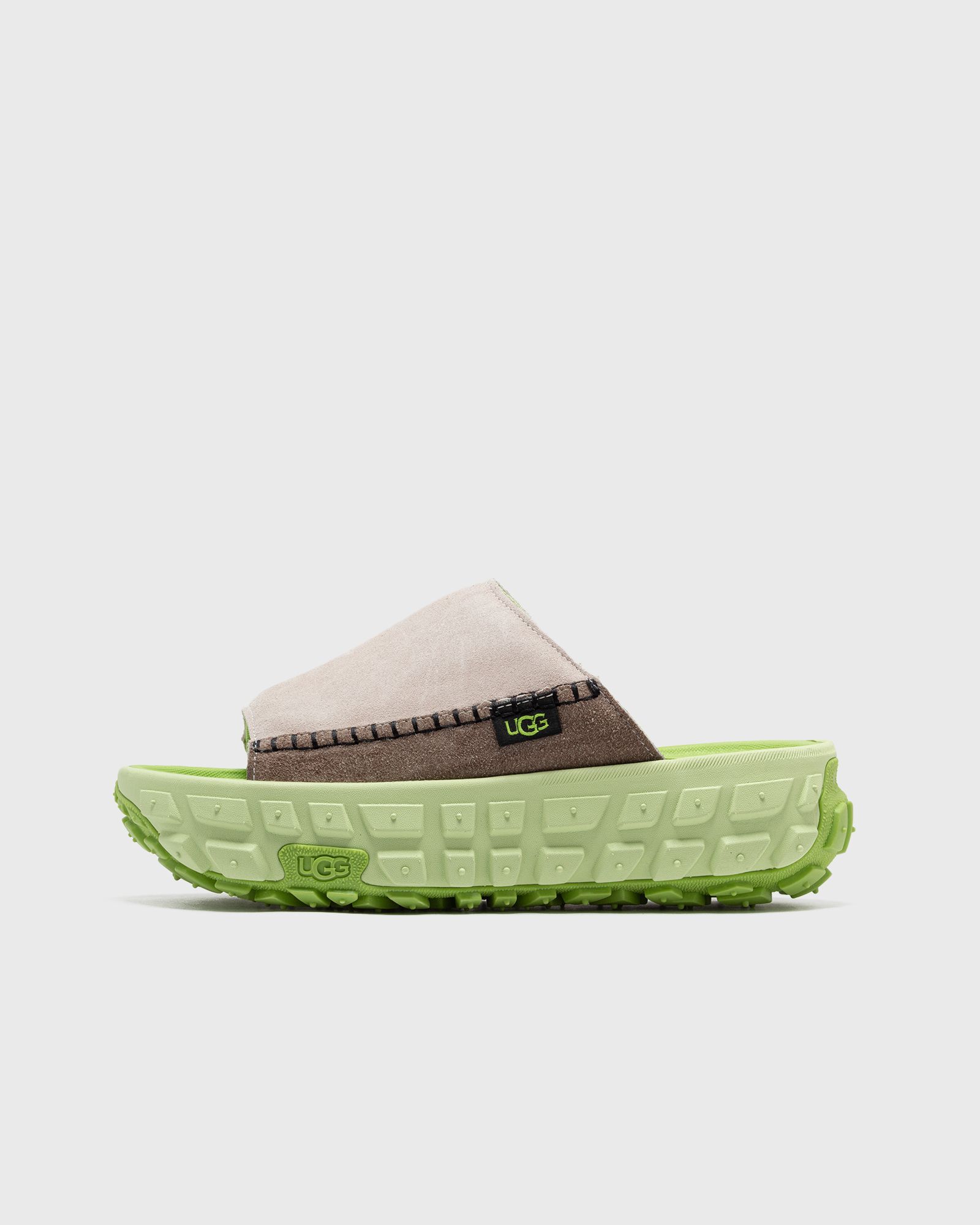 UGG WMNS VENTURE DAZE SLIDE women Sandals & Slides green|beige in Größe:37 von UGG