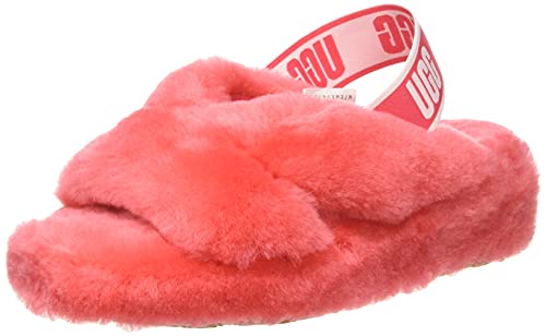 UGG WOMEN'S FAB YEAH SLIPPER HIBISCUS PINK 41 EU von UGG