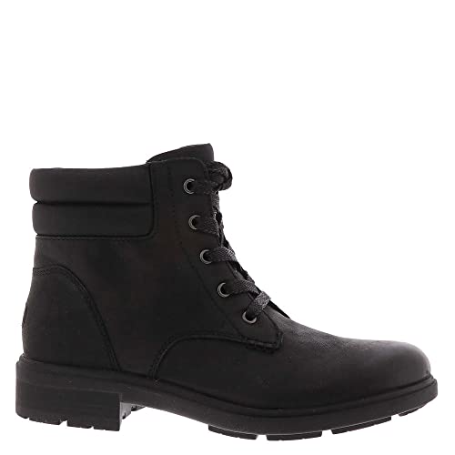 UGG WOMEN'S HARRISON LACE BOOT BLACK LEATHER 40 EU von UGG