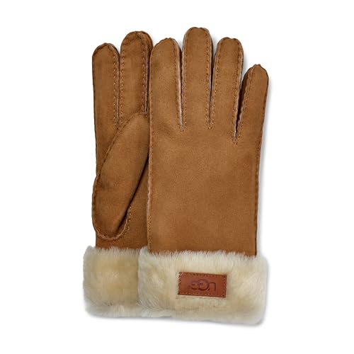 Ugg Women's Gloves, Brown, L von UGG