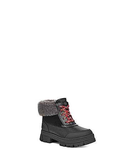 UGG Yose Puffer Mid Stiefel, Schwarz, 33.5 EU von UGG