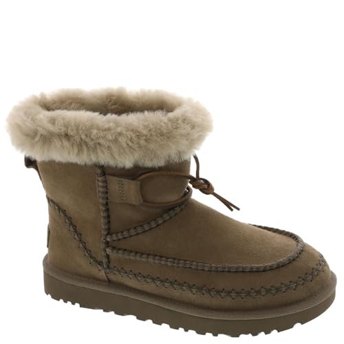 UGG - w Classic Mini Alpine Hickory - 1158251HCK - Farbe: Olivgrün - Größe: 37 EU von UGG