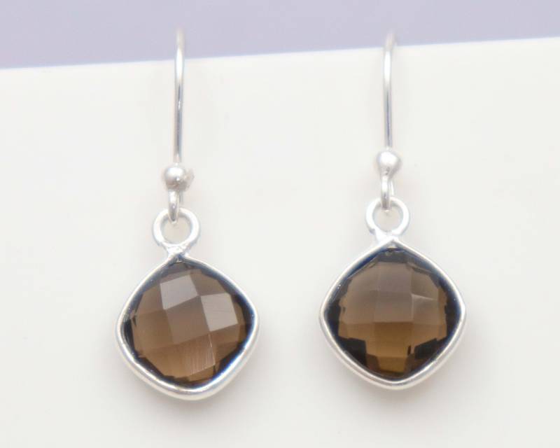 Handgemachte Rauchquarz Ohrringe Sterling Silber Ohrschmuck Handgemachte Rauchquarz Ohrringe Sterling Silber Ohrschmuck von UGJEWELLERS
