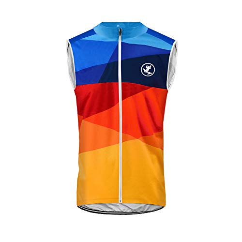 UGLY FROG 2021 Neu Ärmellos Radtrikot Herren Fahrradweste Elastische Atmungsaktive Schnell Trocknen Stoff Fahrradtrikot für Radsport Outdoor Sport Vest von UGLY FROG