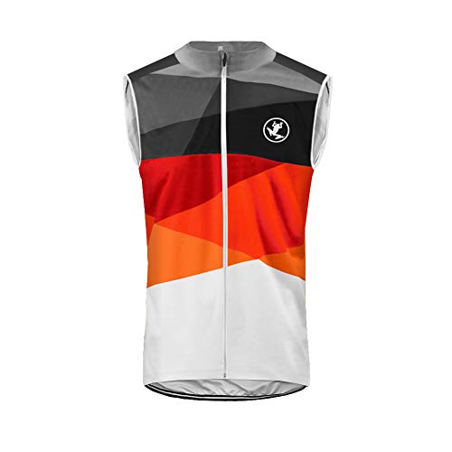 UGLY FROG 2021 Neu Ärmellos Radtrikot Herren Fahrradweste Elastische Atmungsaktive Schnell Trocknen Stoff Fahrradtrikot für Radsport Outdoor Sport Vest von UGLY FROG