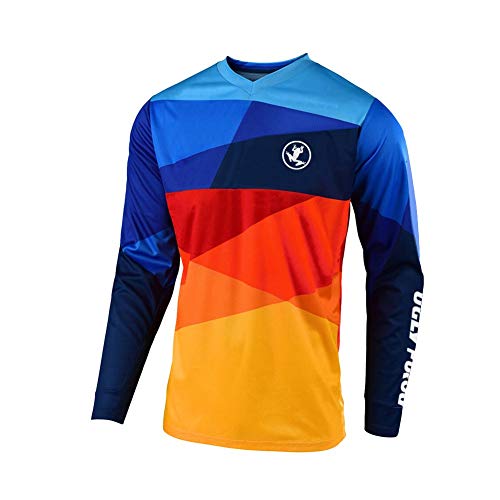UGLY FROG 2023Mountain Bike Motocross Downhill Enduro Cross Motorrad MTB Shirt Herren Short Sleeve Sommer Style von UGLY FROG