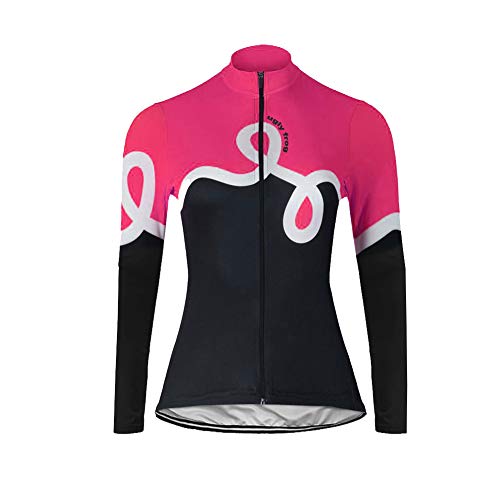 UGLY FROG Bike Wear Radsport Bekleidung Damen Thermo Fahrradtrikot Langarm Winter Radtrikot Pro/Windstopper/Atmungsaktiv/Reflektoren/Full Zip von UGLY FROG