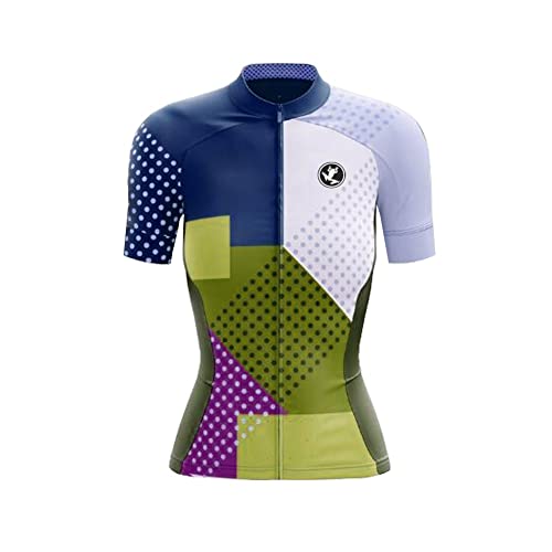 UGLY FROG Damen Radfahren Kurzarm Radfahren Jersey Frühling eine Menge Farben Antislip Ärmel Cuff Road Bike MTB Top Riding Shirt von UGLY FROG