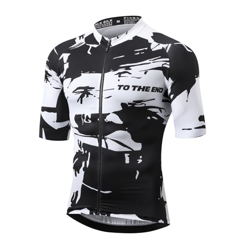 UGLY FROG FBADeSJ 2024 Herren Radtrikot Fahrradtrikot Kurzarm, Fahrradbekleidung Fahrrad Trikot T Shirt für Männer, Atmungsaktive Cycling Jersey Schnell Trocknen Radsport Bekleidung von UGLY FROG