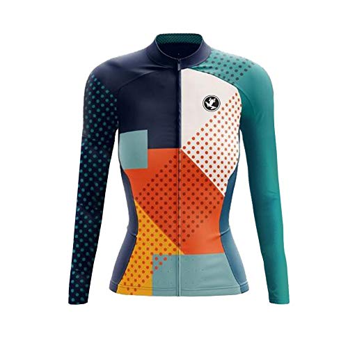 UGLY FROG HHSLW03 Frühling & Herbst Fahrradtrikot Langarm Shirt Damen Breathable Radfahren Fahrrad Lange Hülsen Jersey Fahrrad Hemd Frauen Langarm Fahrradbekleidung Radfahren von UGLY FROG