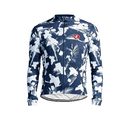 UGLY FROG Herren Radtrikot Fahrrad Trikot Langarm Fahrradbekleidung MTB Sport Top Fleecefutter Farbe:Mehrfarbig Größe:XS-6XL von UGLY FROG