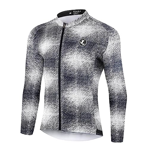 UGLY FROG Herren Radtrikot Fahrrad Trikot Langarm Fahrradbekleidung MTB Sport Top Fleecefutter Farbe:Mehrfarbig Größe:XS-6XL von UGLY FROG