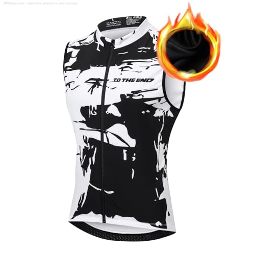 UGLY FROG Herren Winter Radtrikot Fahrradtrikot Ärmellos Fahrradbekleidung Vest für Männer Radsport Bekleidung von UGLY FROG